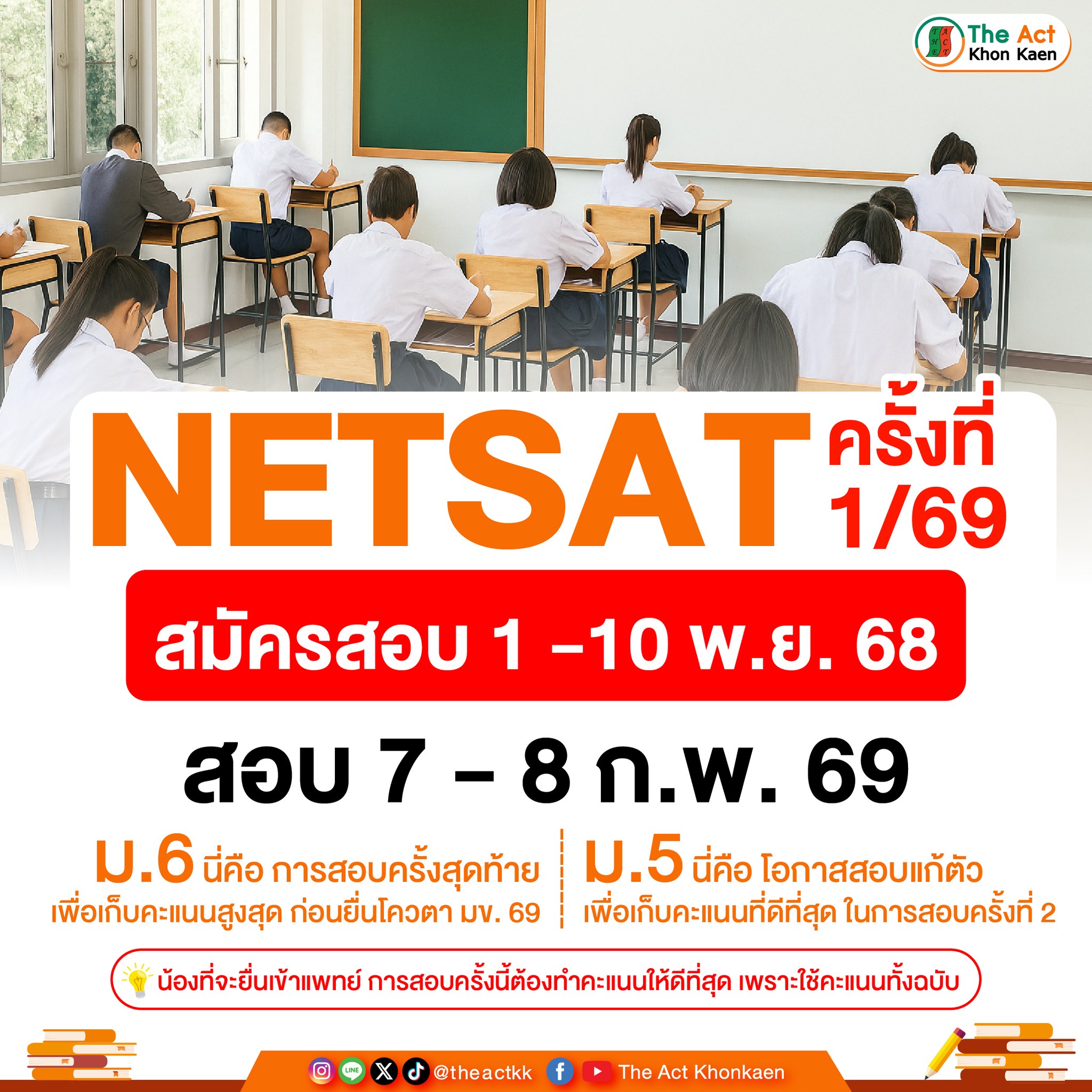 NETSAT 1/69 สำคัญยังไง?